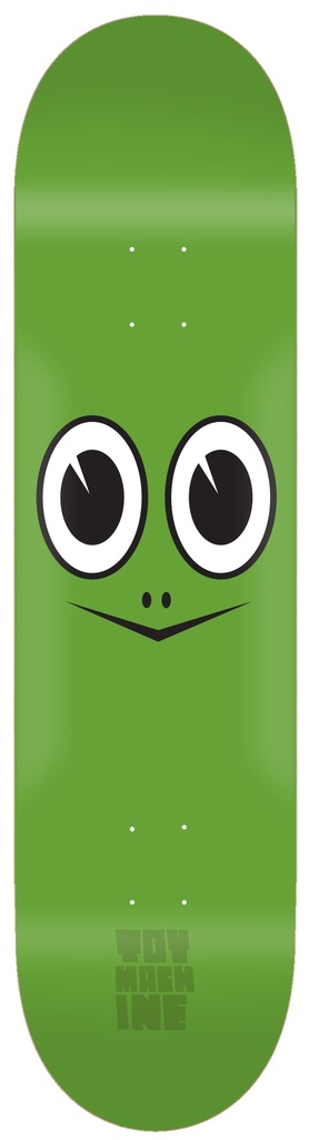 TOY MACHINE TEAM TURTLE FACE MINI DECK 7.38