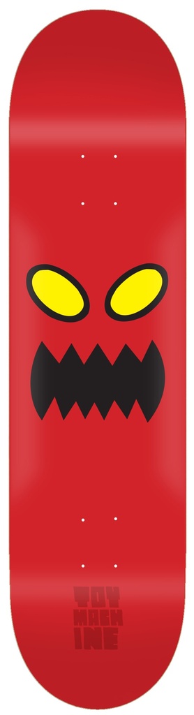 TOY MACHINE TEAM MONSTER FACE MINI DECK 7.38