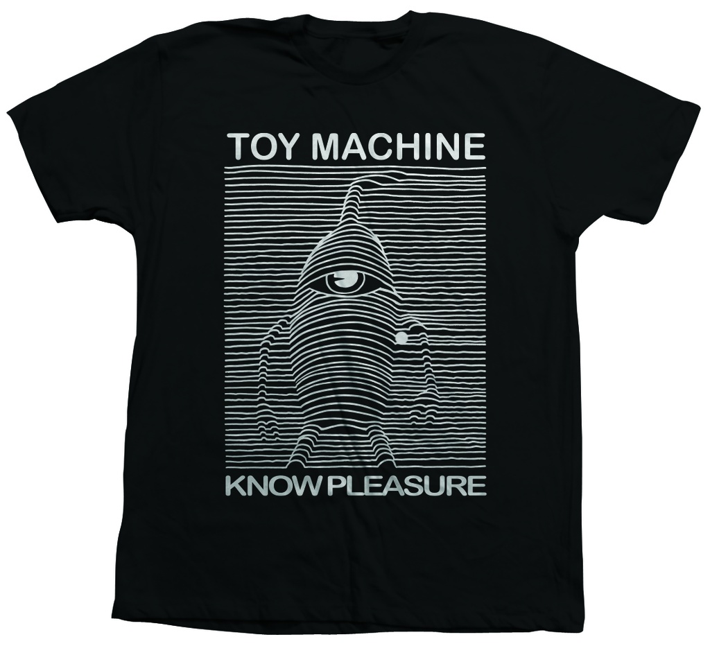 TOY MACHINE TOY DIVISION BLACK SS M