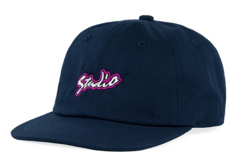 STUDIO SQUID 6 PANEL HAT NAVY