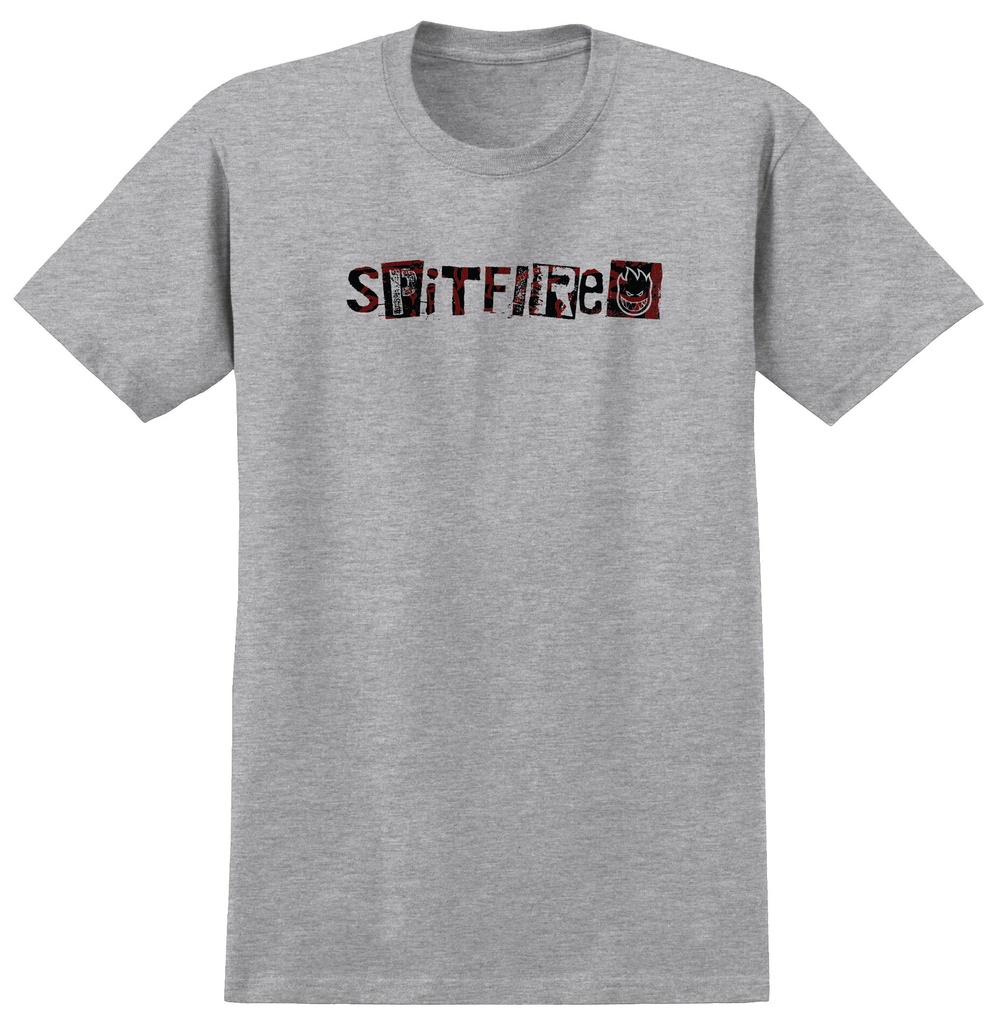 SPITFIRE RANSOM FILL HEATHER GREY SS L