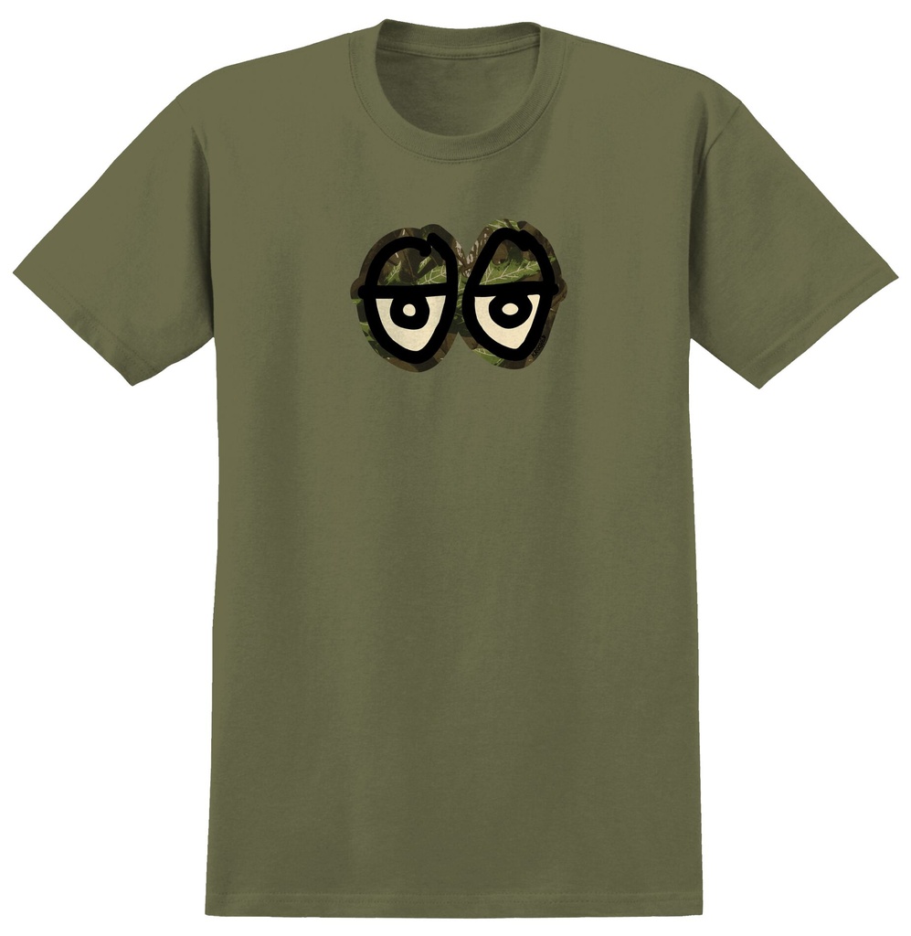 KROOKED EYES CAMO MILITARY GREEN SS XL
