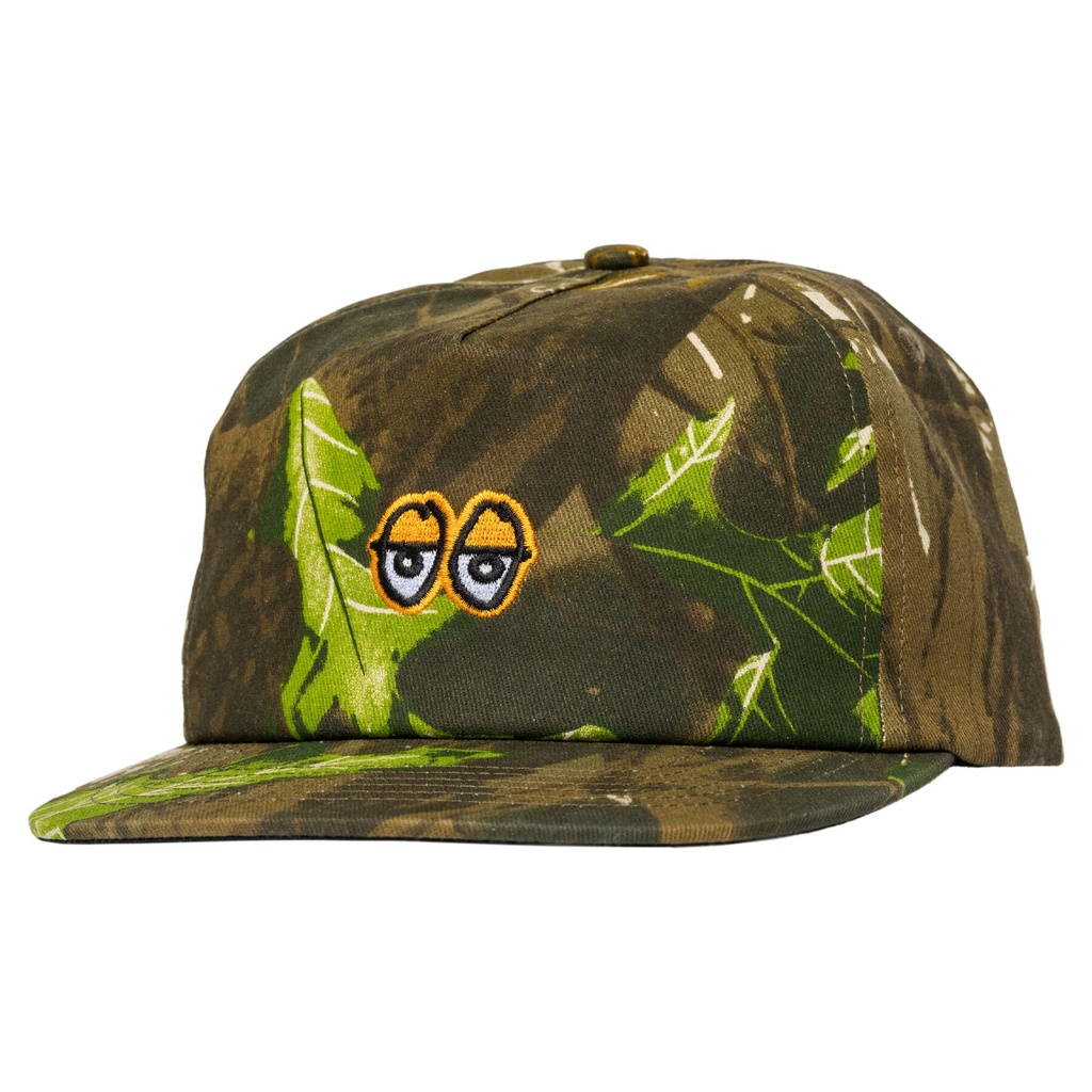 KROOKED EYES CAMO SNAPBACK HAT TREE CAMO