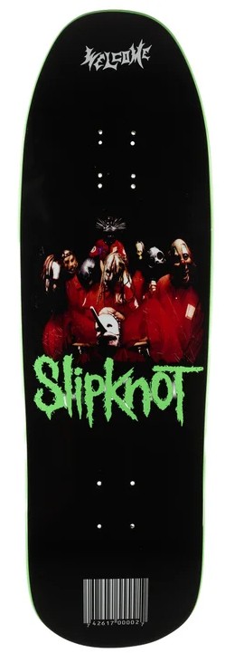 WELCOME X SLIPKNOT SELF TITLED ON GAIA SHAPED DECK 9.67 X 31.75