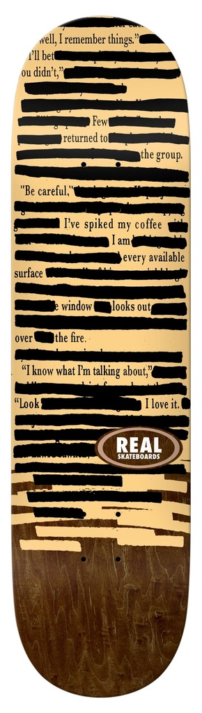 REAL TEAM NON FICTION DECK 8.38