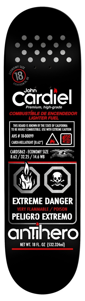 ANTI-HERO CARDIEL FUELED UP DECK 8.62