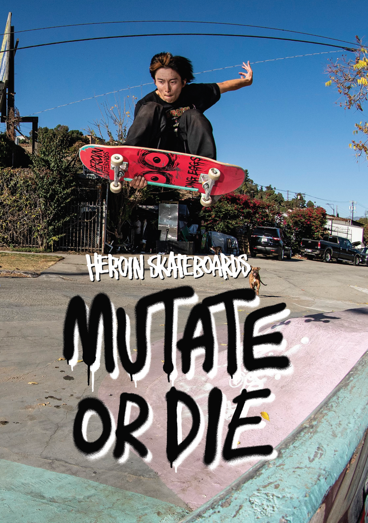 HEROIN MUTATE OR DIE DVD