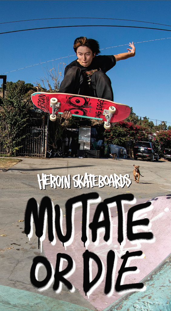 HEROIN MUTATE OR DIE VHS