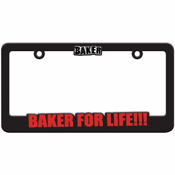 BAKER FOR LIFE LICENSE PLATE HOLDER