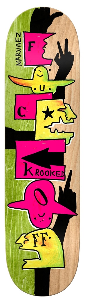 KROOKED NARVAEZ F-OFF DECK 8.38