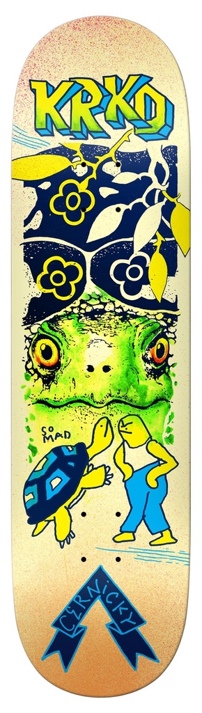 KROOKED CERNICKY MAD TURTLE DECK 8.50