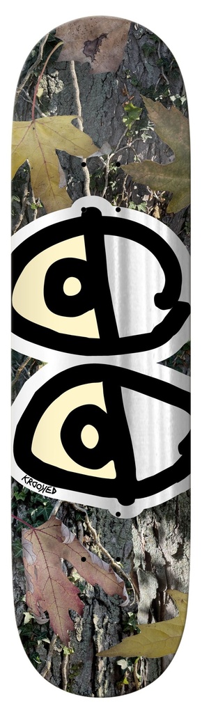 KROOKED TEAM EYES CAMO FOIL DECK 8.50