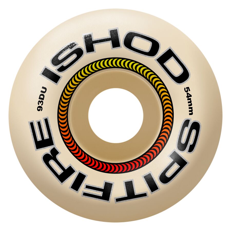SPITFIRE FORMULA FOUR ISHOD LOCK IN CLASSIC 53MM 93D (Set of 4)
