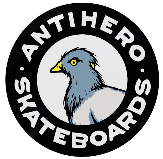 ANTI-HERO PIGEON ROUND STICKER SM