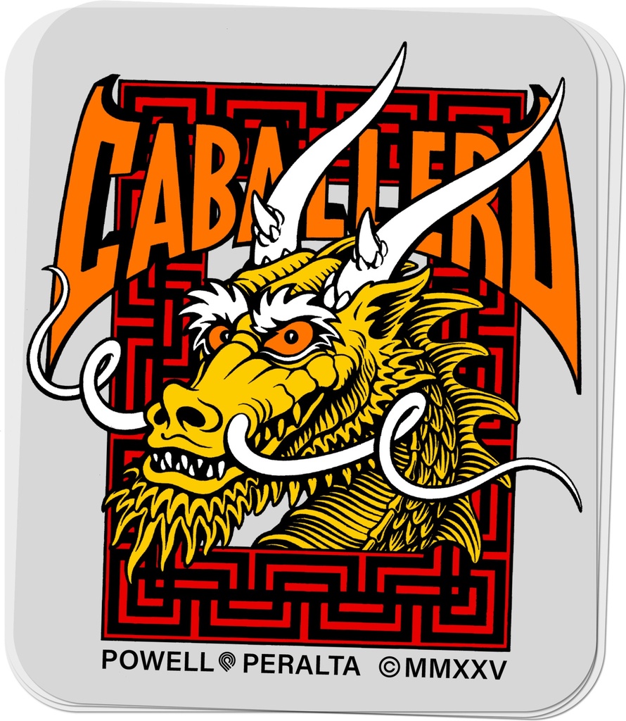 POWELL CABALLERO STREET DRAGON STICKER