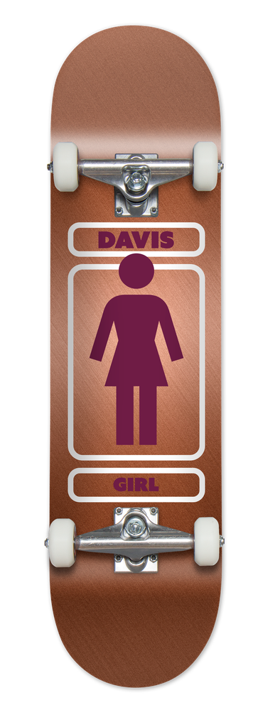 GIRL DAVIS METALLS COMPLETE 8.25