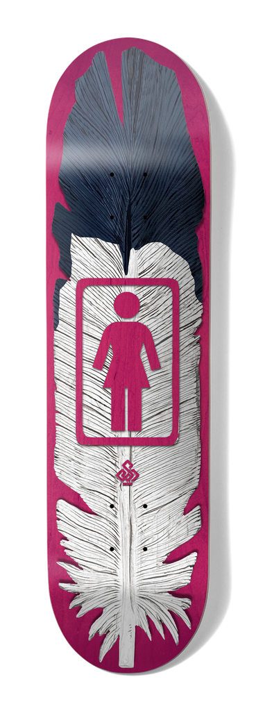 GIRL KENNEDY SAIZ FEATHER DECK 8.5
