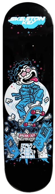 SKELETON KEY LITTLE HAJI BREAKOUT DECK 7.75