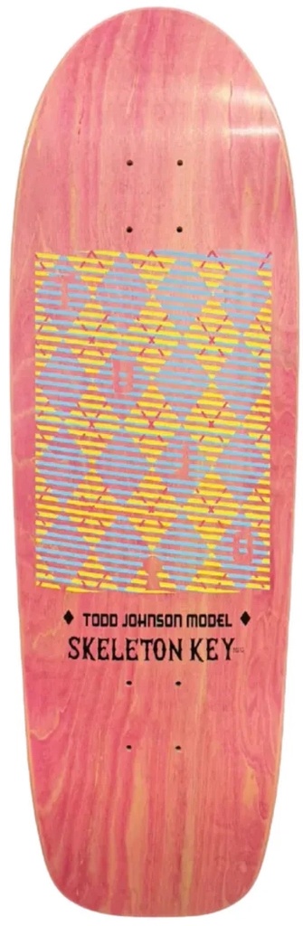 SKELETON KEY TODD JOHNSON TOJO PRO SHAPED DECK 9.60