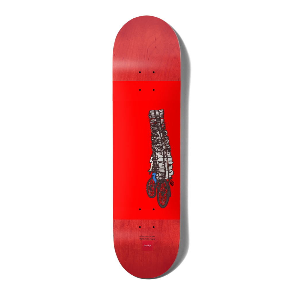 CHOCOLATE ALVAREZ CADA DIA TWIN TAIL DECK 8.25