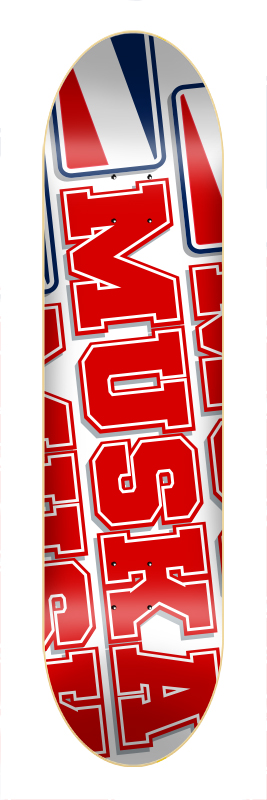 SHORTY'S MUSKA ICON LONG DECK 8.25