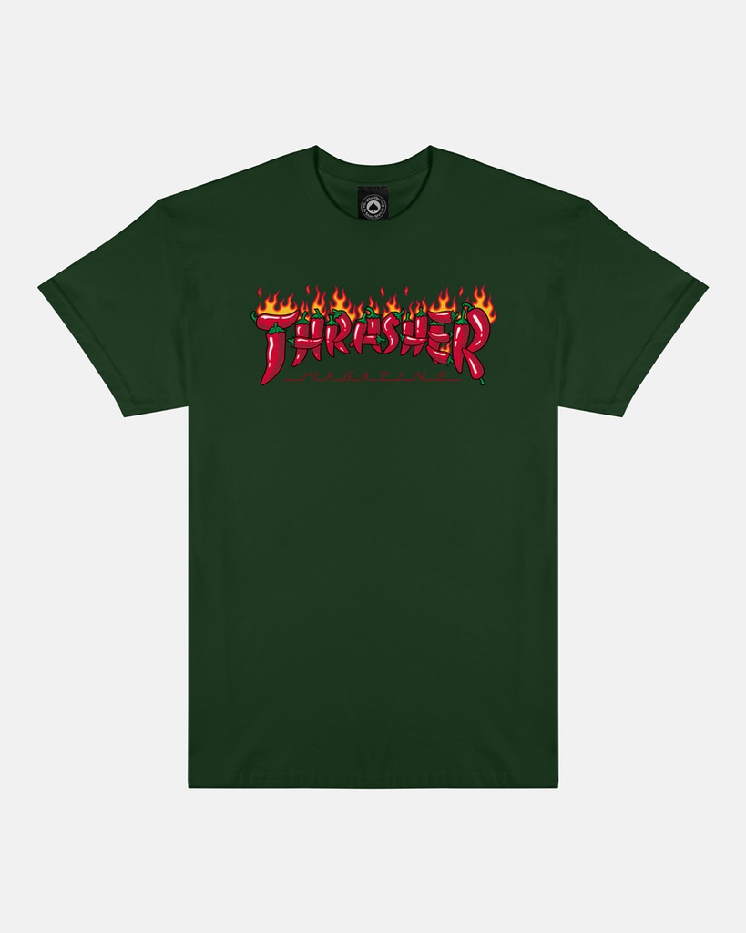 THRASHER FUEGO FOREST GREEN SS M