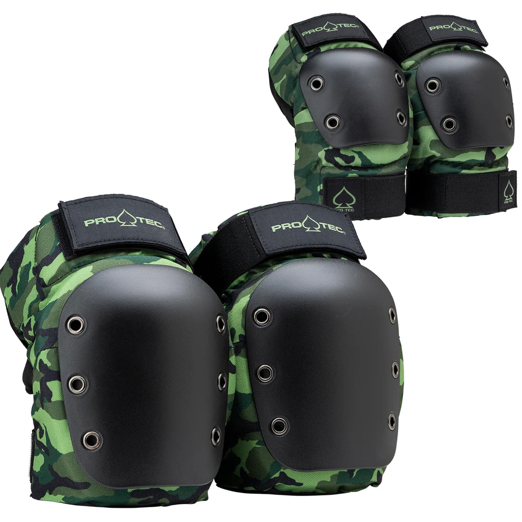 PRO TEC STREET KNEE/ELBOW PAD SET CAMO L