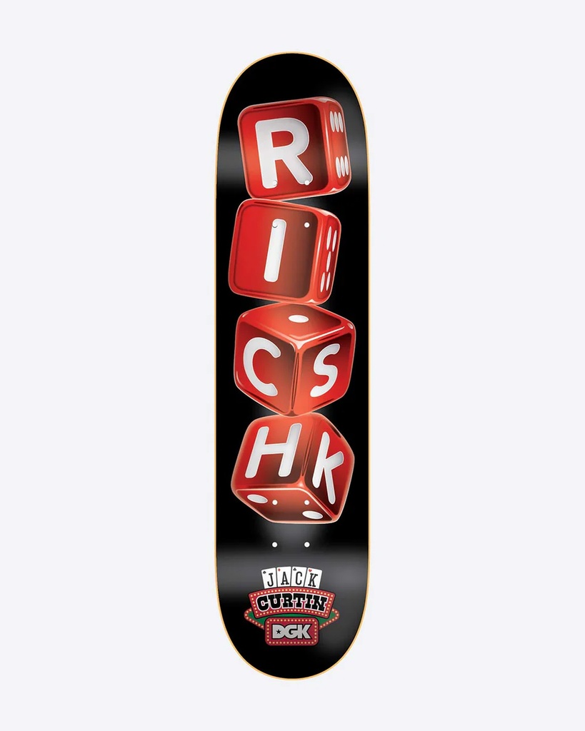 DGK CURTIN RISK DECK 8.38