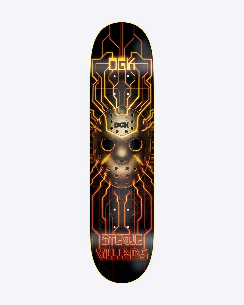 DGK WILLIAMS GLOW DECK 8.25