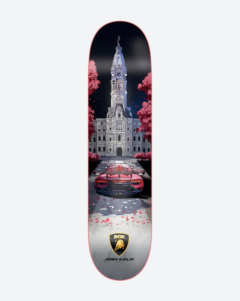 DGK KALIS NIGHT SQUAD DECK 8.06