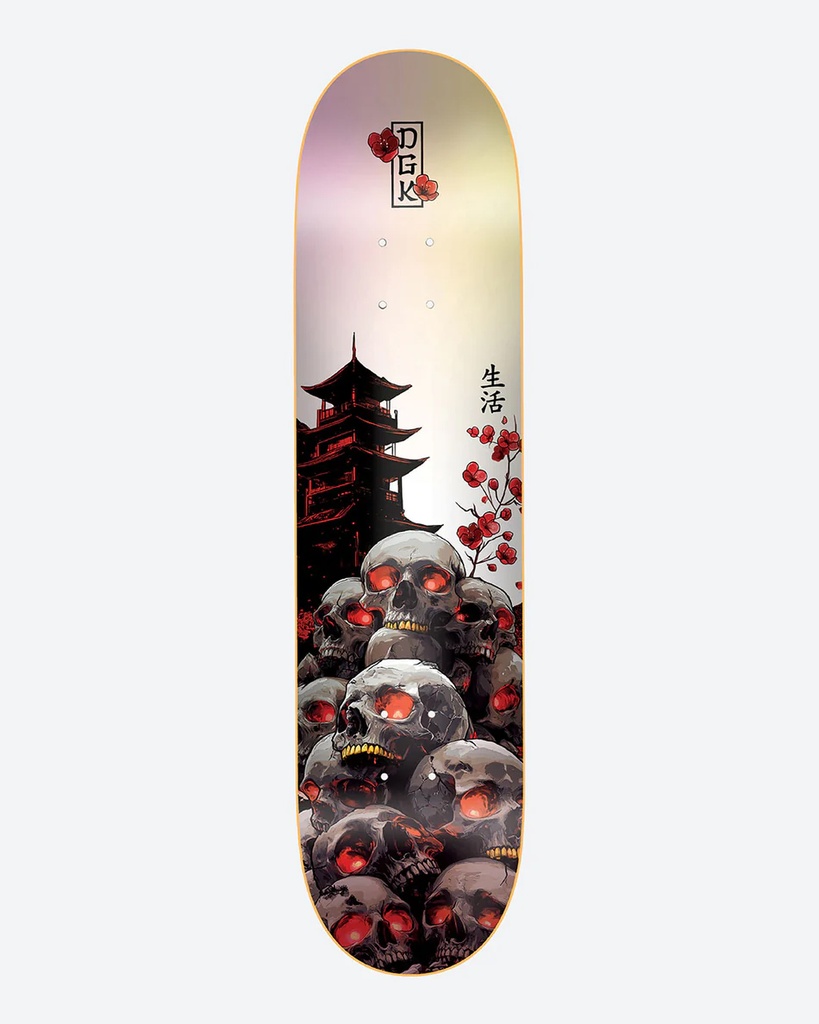 DGK TEAM HAUNT HOLOGRAPHIC DECK 8.38