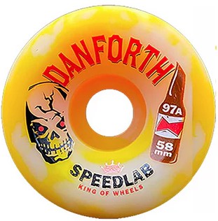 SPEEDLAB WHEELS DANFORTH LAGER SWIRL 58MM 97A (Set of 4)