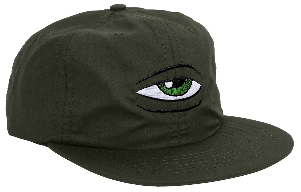TOY MACHINE SECT EYE SNAPBACK HAT ARMY
