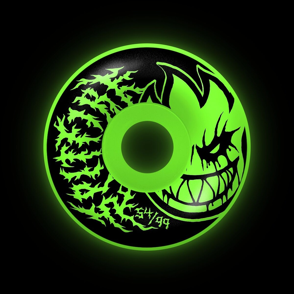 SPITFIRE FORMULA FOUR DEATHMASK II RADIAL FULL GLOW 54MM 99D (Set of 4)