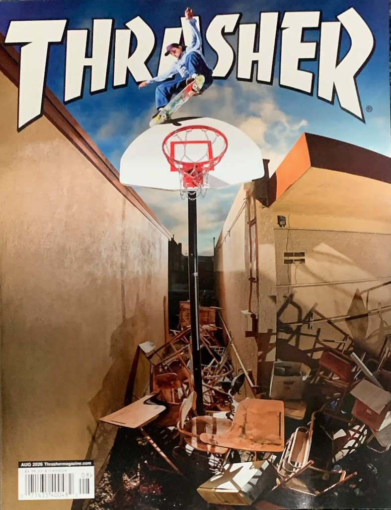THRASHER MAGAZINE AUGUST 2026