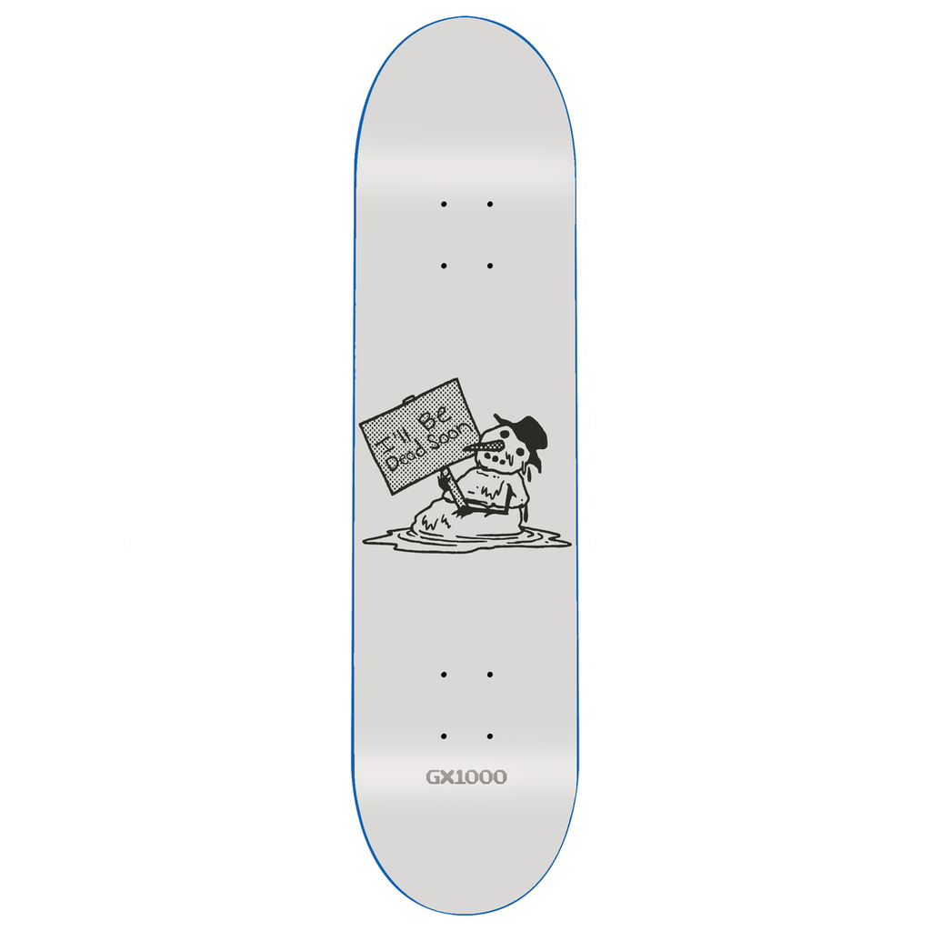 GX1000 TEAM SNOWMAN GREY DECK 8.25