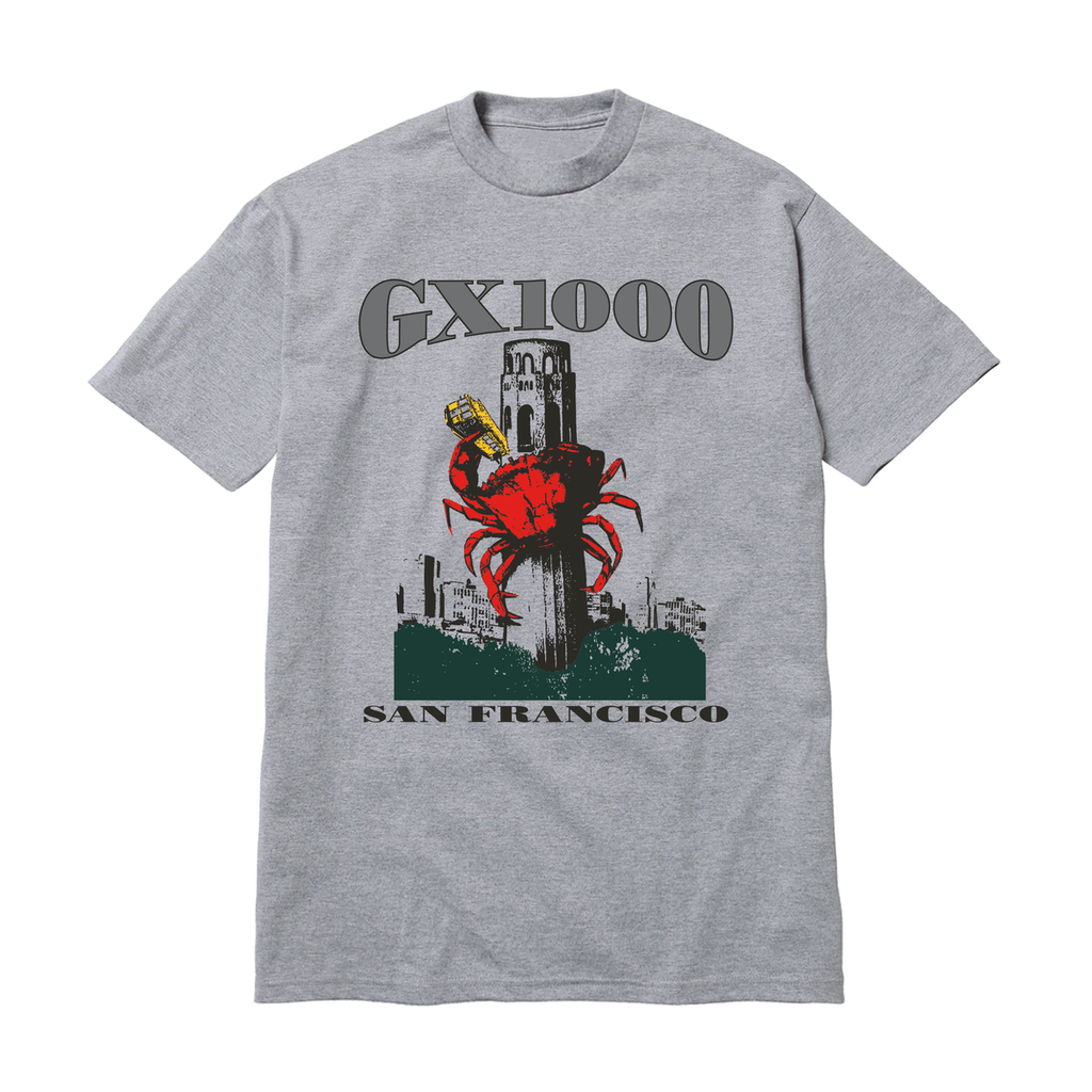 GX1000 CRAB HEATHER GREY SS XL