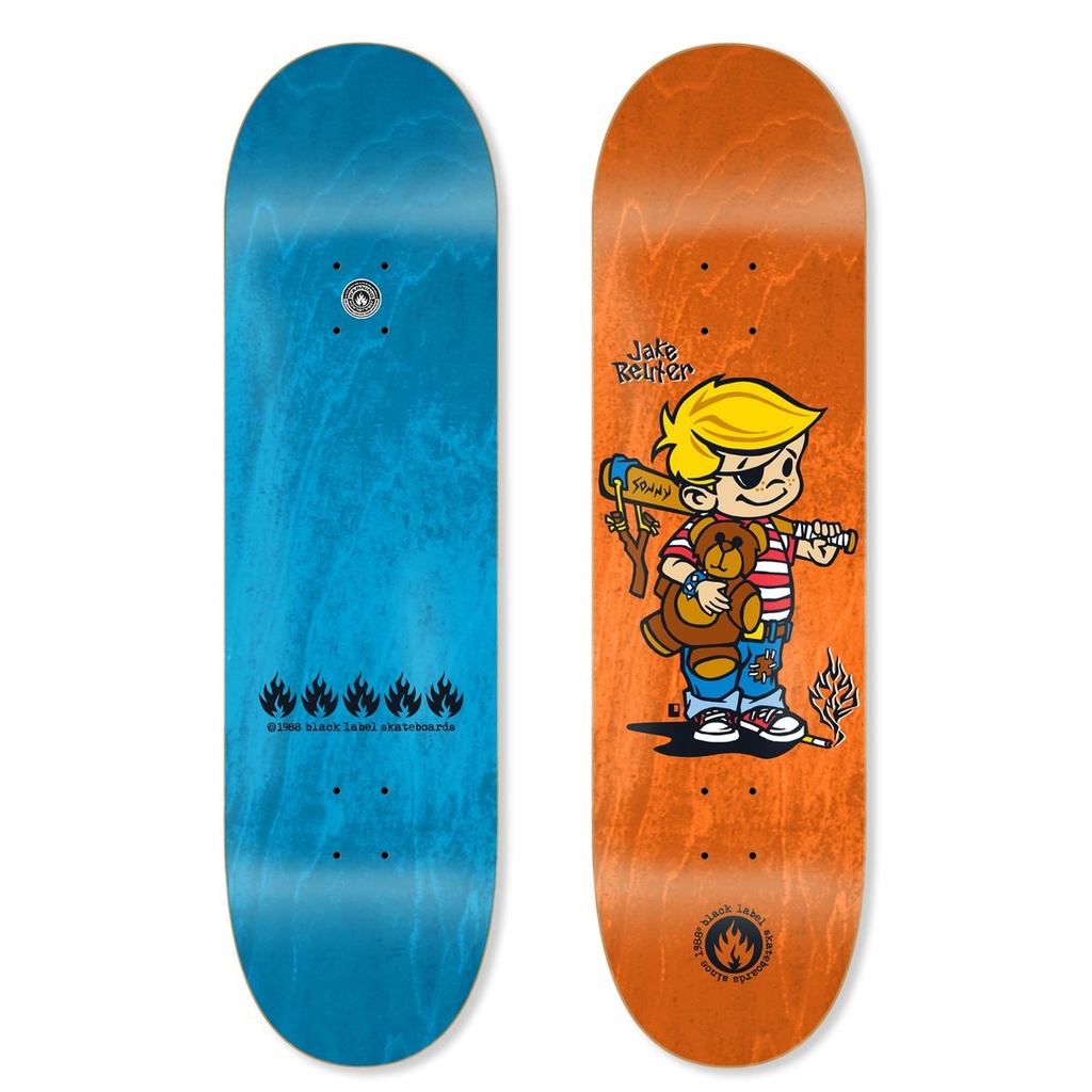 BLACK LABEL JAKE REUTER BAD NEWS DECK 8.5