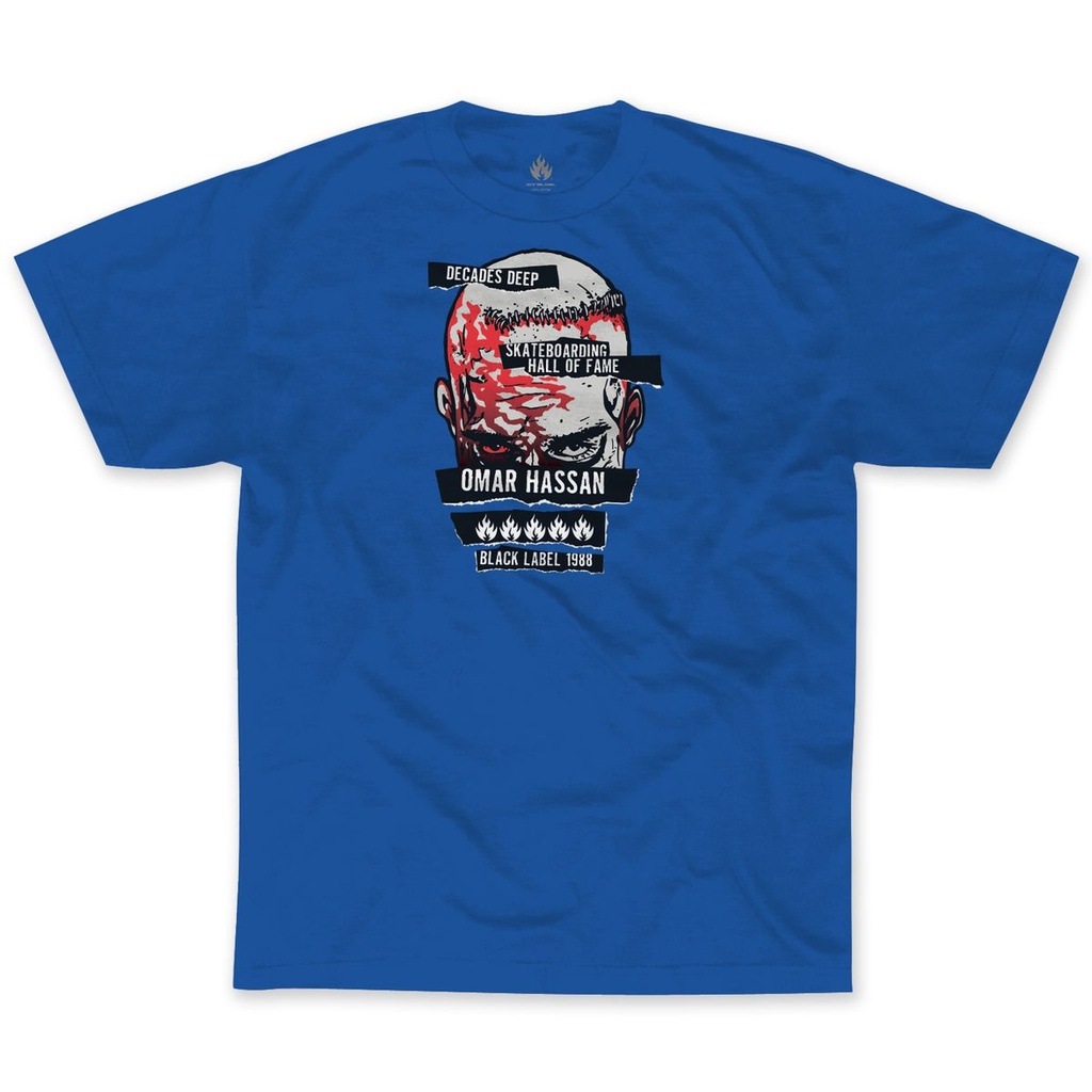 BLACK LABEL OMAR HASSAN NEVER STOP SHOF ROYAL BLUE SS XL
