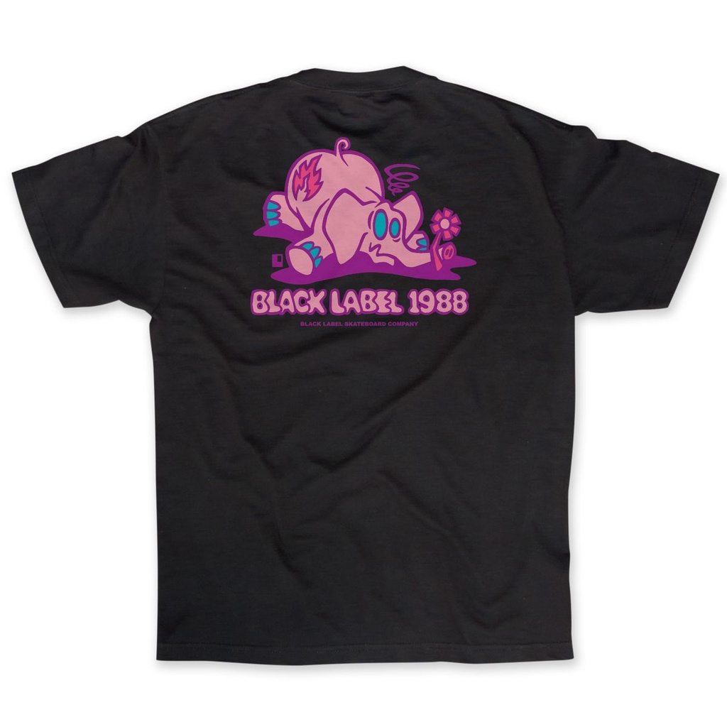 BLACK LABEL PINK ELEPHANT BLACK SS XXL