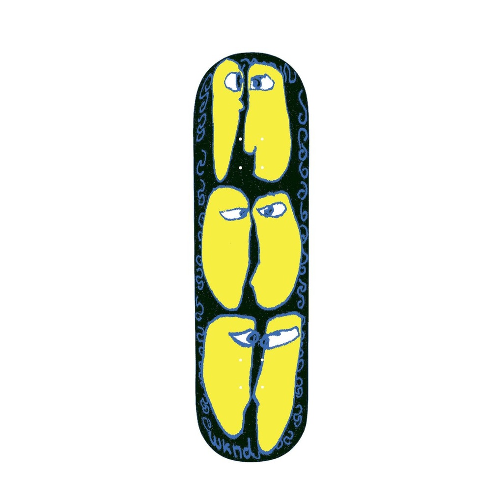 WKND TEAM ENZYME YELLOW B.E.E.F. TECH (BASALT ENERGIZED ENZYME FIBERS) DECK 8.37