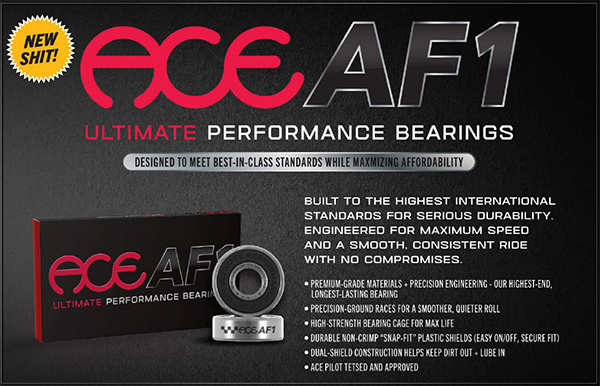 ACE AF1 ULTIMATE PERFORMANCE BEARINGS SINGLE SET