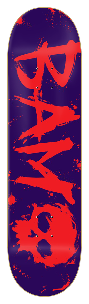 ZERO BAM 3 PURPLE BLOOD DECK 8.25