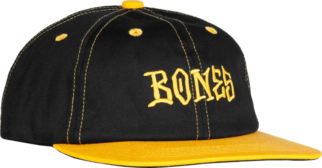 BONES VATO RAT LOW PRO HAT BLACK/GOLD