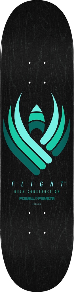 POWELL TEAM RETRO BLACK SERIES FLIGHT DECK 8.5