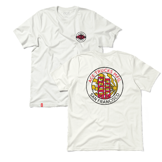 ACE SKATE CITY WHITE SS XL