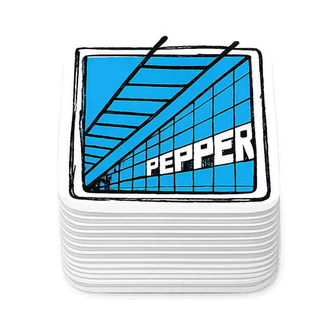 PEPPER PORTAL 5" STICKER