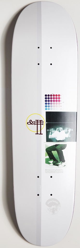 AMPERSAND POUND X LOOPHOLE CRUISER SHAPED DECK 8.62