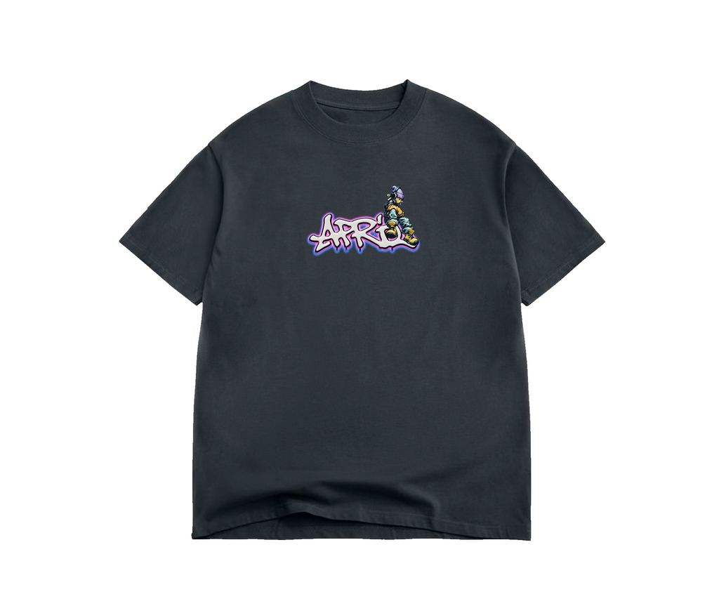 APRIL DUDE VINTAGE BLACK SS XL