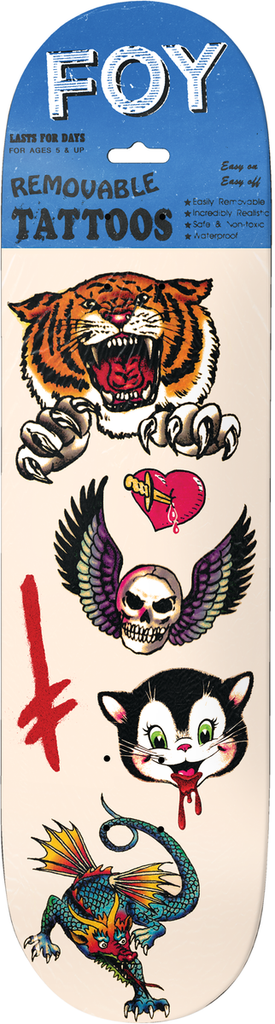 DEATHWISH JAMIE FOY TATTOOS DECK 8.3875